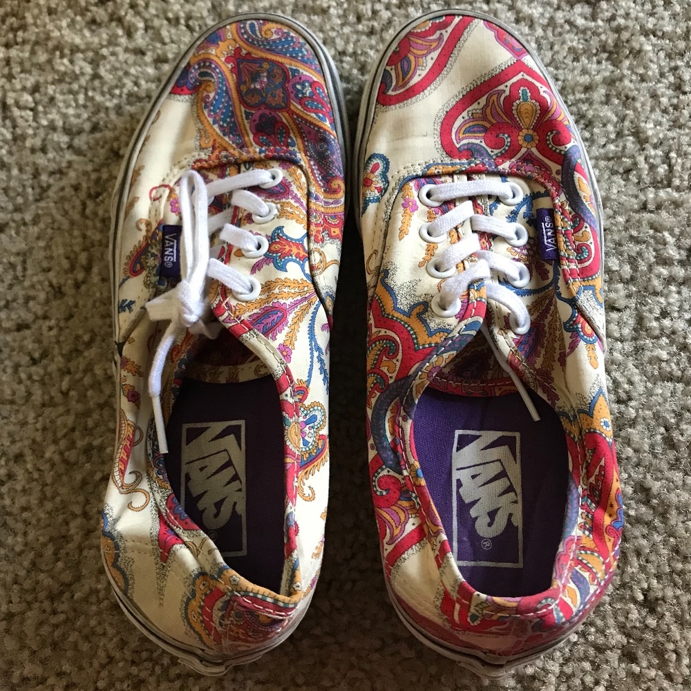Multi-Color Vans Shoe